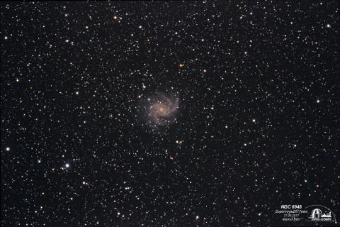 Supernova SN 2017eaw in NGC 6946