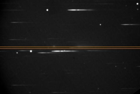 Spektralaufnahme erstellt mit Star-Analyser 100