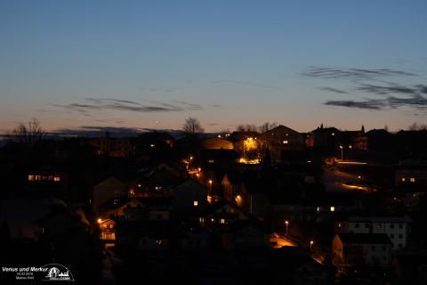 Venus und Merkur am 04.03.2018